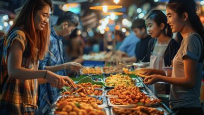 Kota-Kota Dunia yang Menjadi Surga Kuliner Malam