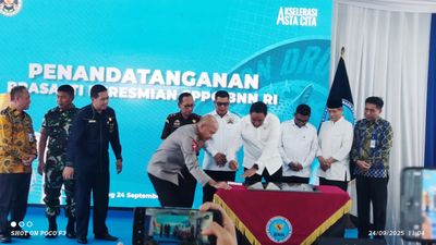 BNN RI Resmikan SPPG Di Curug Goong, Pandarincang, Serang