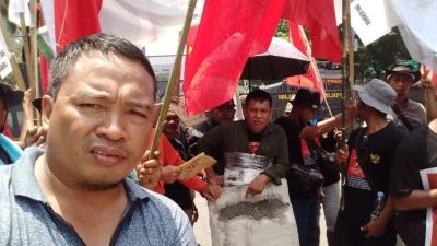 Aksi Cor Badan di Hari Tani: Suara Petani yang Tak Terabaikan
