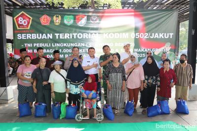 Hendra Hidayat Apresiasi Aksi Bakti Sosial dalam Memperingati HUT ke-80 TNI di Jakarta Utara