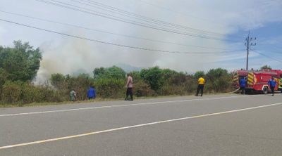 3 Titik Lahan di Aceh Jaya Terbakar, Diduga Gara-Gara Puntung Rokok