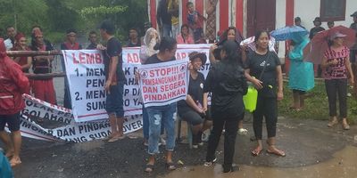 Runtut Demo dan Blokade Masyarakat, Puluhan Truk Tidak Dapat Membuang Sampah di TPA Sumompo