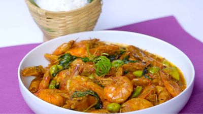Resep Gulai Belacan Udang Kemangi Khas Riau yang Bikin Nagih