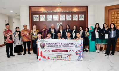 Program Beasiswa ke Prancis, Wagub Sumut Sambut Baik Upaya Yayasan Jayama Mentoring Internasional