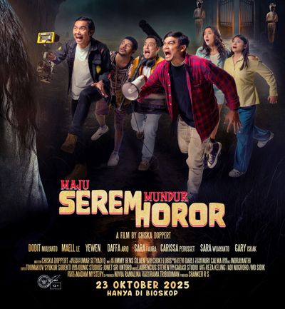 Bikin Ngakak Sekaligus Merinding, Film Maju Serem Mundur Horor Siap Tayang Oktober 2025!