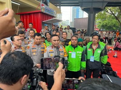 Polda Metro Bikin Kios Rakyat Mart di Stasiun Juanda Jakarta, Untuk Ojol dan Dikelola Ojol