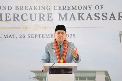 Wali Kota Makassar Resmikan Pembangunan Grand Mercure, Hotel Bintang Lima Pertama di Sulsel
