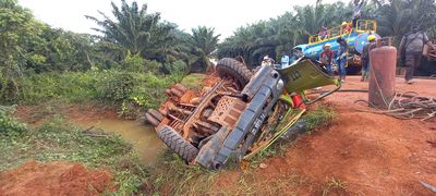 Truk Tangki CPO Terguling di Merauke, Balita 2 Tahun Meninggal Dunia