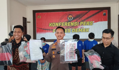Polres Demak Bongkar Kasus Uang Palsu, Ribuan Lembar Diamankan