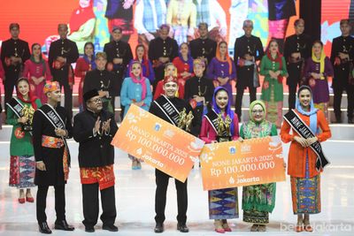Leon dan Defa Terpilih sebagai Abang None Jakarta 2025, Wujud Optimisme Budaya Generasi Muda