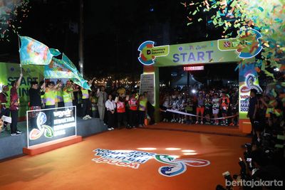 Gubernur Jakarta Resmi Melepas ITB Ultra Marathon 2025, Tunjukkan Semangat Sehat dan Persatuan