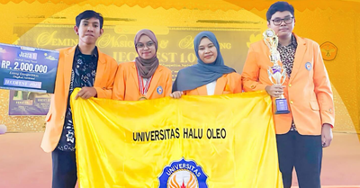 Mahasiswa UHO Raih Juara Nasional Lewat Inovasi Energi Ramah Lingkungan