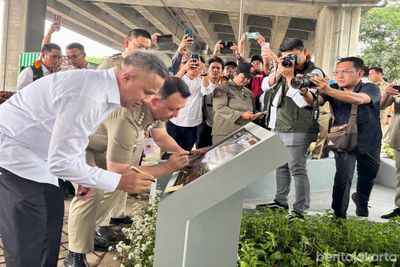 Wali Kota Jakarta Utara Resmikan Taman Raja Udang, Hasil Kolaborasi dengan Pelindo