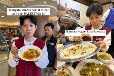 8 Hidangan Autentik Palestina yang Dicicipi Willie Salim, dari Kunafa hingga Kofta