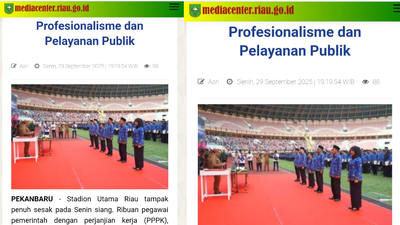 Foto Buram Media Center Riau: Bukti Ketidakseriusan Pemerintah dalam Dokumentasi