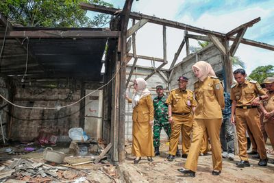 Pemprov Lampung Salurkan Bantuan kepada Warga Terdampak Bencana Gempa Bumi di Tanggamus