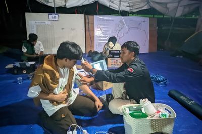 Sangga Kerja Peran Saka Nasional Jalani Medikal Check-up PSC Kabupaten Gorontalo