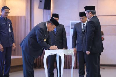 Kukuhkan Kepala BPKP, Gubernur Hidayat Dorong Kolaborasi Pengawasan Keuangan Daerah