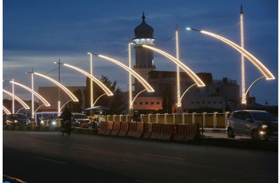 Banda Aceh Kini Lebih Terang, 456 Lampu LED Dipasang di Jalan Protokol & Desa