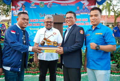 HUT ke-65, Karang Taruna Didorong Terus Berkontribusi untuk Warga Medan