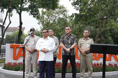 Hasil Serap Aspirasi Bareng DPRD DKI, Gubernur Jakarta Resmikan Taman Bugar di Kebon Jeruk