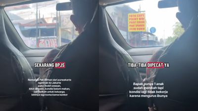 Kisah Haru Driver Grab Asal Purwakarta: Istri Koma Kena Kanker, Tidur di Mobil Sambil Cari Nafkah