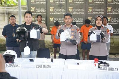 Polsek Kelapa Gading Ringkus Sindikat Penipu Modus Mata Elang: Sudah Curi Banyak Motor Korban