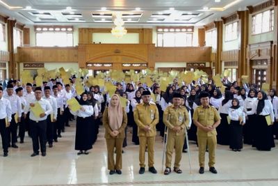 Pengabdian Terbayar, Ratusan Peserta Terharu Terima SK PPPK di Tebo