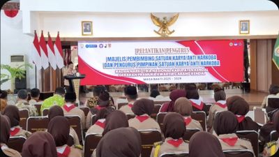 Saka Antinarkoba Kendal Masa Bakti 2024-2029 Resmi Dilantik di Pendapa Tumenggung Bahurekso