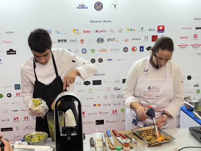 Chef Berbintang Michelin Andrée Rosier Hadiri Pekan Gastronomi Prancis Edisi ke-3