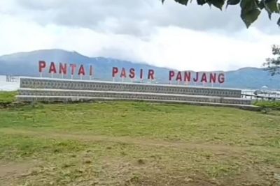 Kondisi Objek Wisata Pantai Pasir Panjang di Kerinci Memprihatinkan