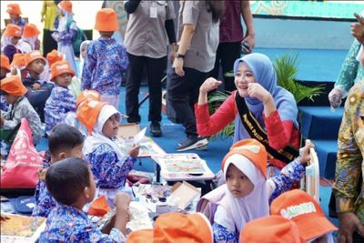 Batik dari Tangan Kecil: Anak PAUD Jateng Meriahkan Hari Batik Nasional