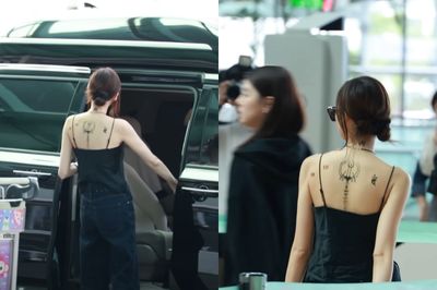 Sempat Bikin Heboh, Giselle aespa Ternyata Pakai Henna di Punggungnya