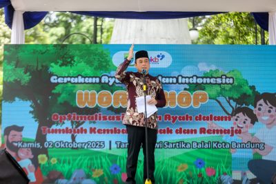 Fenomena Fatherless Jadi Sorotan, Bandung Ajak Ayah Lebih Terlibat