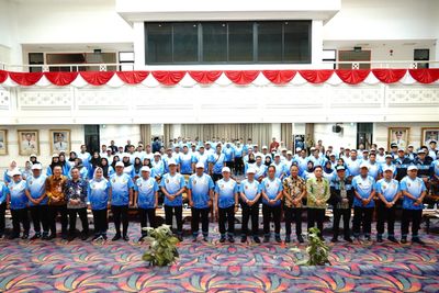 Kontingen Korpri Lampung Dilepas, Siap Berlaga di Pornas 2025