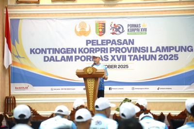 Sekda: Kontingen Korpri Lampung ke Pornas XVII Dibiayai Iuran Anggota, Bukan APBD