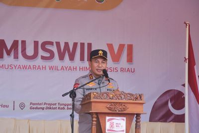 Kapolda Riau dan Wabup Bengkalis Sambut Baik Aksi Nyata Hima Persis Selamatkan Lingkungan