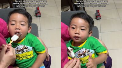 Anak Sakit Diberi Es Krim, Aksi Ibu Ini Jadi Perdebatan Netizen