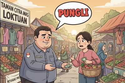 Oknum Petugas Pasar Taman Citramas Loktuan Sikat Rp 14 Juta dari Pedagang Baru Lewat Pungli Berkedok Sewa Lapak