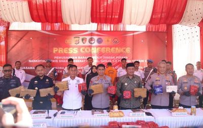 Polda Aceh Gagalkan 1,3 Ton Ganja dan 80 Kg Sabu dalam 3 Bulan!