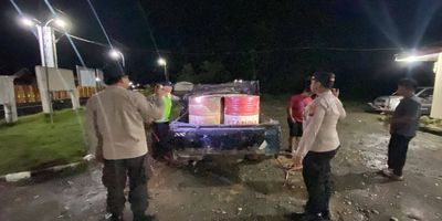 1.000 Liter Solar Subsidi Ilegal Diamankan di Jalan Trans Sulawesi
