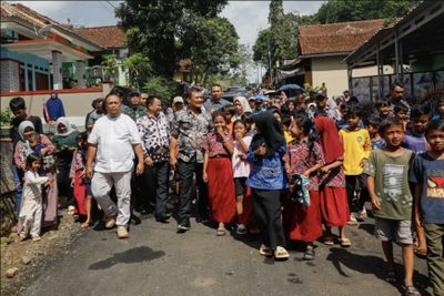 Rp2 Miliar Digelontorkan Pemprov, Jalan Tembongraja-Salem Kini Mulai Diperbaiki
