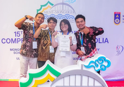 Keren! Mahasiswa Teknik Sipil UNS Bawa Nama Indonesia di Mongolia lewat Jembatan Baja Inovatif