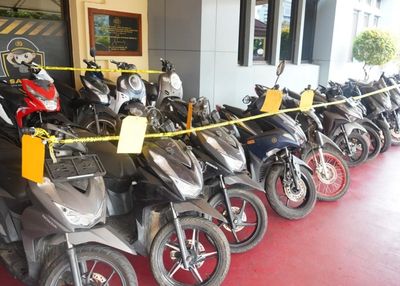 Polres Jakut Sikat Sindikat Curanmor Antar Pulau, 43 Kendaraan Ditemukan
