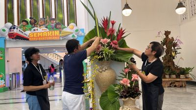 Sambut HUT ke-269 Kota Yogya, Daop 6 Bersama IPBI Akan Menggelar Pameran Rangkaian Bunga di Stasiun Tugu Mulai Besok