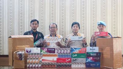 Operasi Gabungan, 935 Bungkus Rokok Ilegal Diamankan di Purworejo