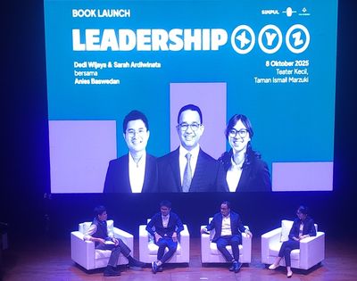 Anies Baswedan Luncurkan Buku Leadership XYZ , Tiga Generasi Bicara Kepemimpinan