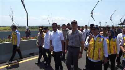 Menelan Lebih Dari Rp 800 Miliar, Inilah Harapan Sultan HB X dan AHY Saat Meninjau Ikon Baru DIY Jembatan Pandansimo