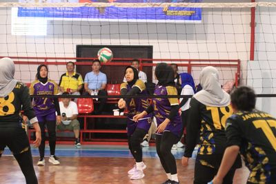Tim Voli Putri Lampung Melaju ke Babak Delapan Besar Pornas Korpri XVII Palembang