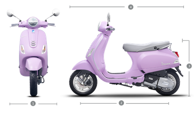 4 Pilihan Warna Vespa Matic LX 150 Terbaru 2025, Warnanya Super Gemas dan Nyentrik di Jalanan!